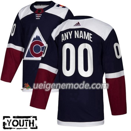 Kinder Eishockey Colorado Avalanche Trikot Custom Adidas Alternate 2018-19 Authentic
